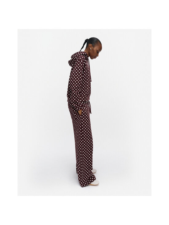 Marimekko - Mieta Pallo Kioski -huppari - 831 WINE RED, OFF WHITE | Stockmann - photo 4