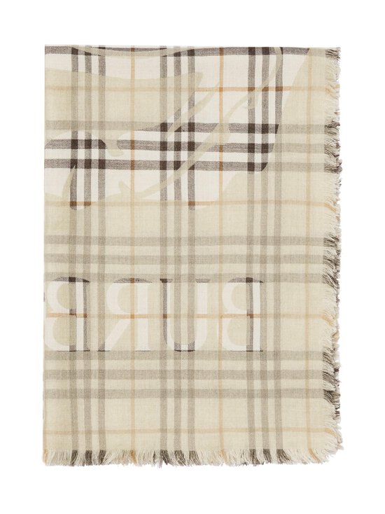 Burberry - Check-kaulahuivi - B8754 PEBBLE WHITE | Stockmann - photo 2