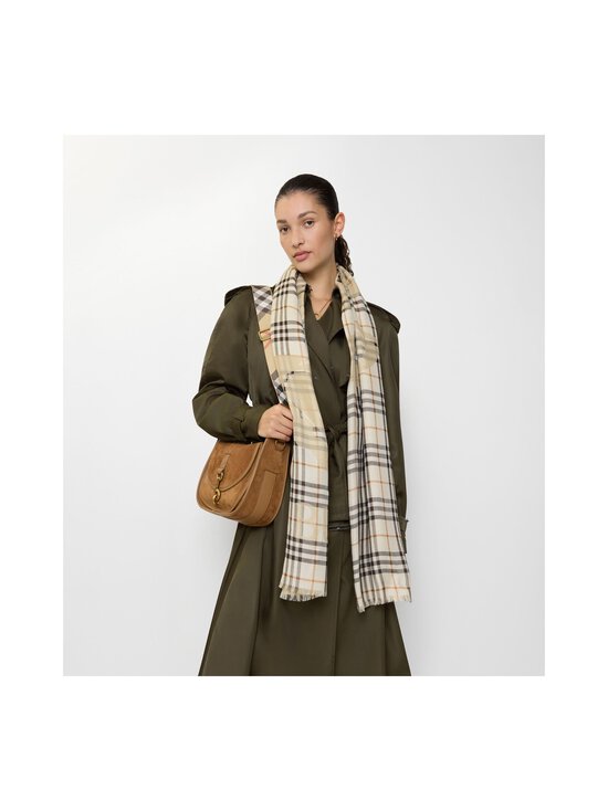 Burberry - Check-kaulahuivi - B8754 PEBBLE WHITE | Stockmann - photo 3