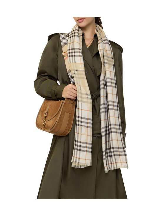 Burberry - Check-kaulahuivi - B8754 PEBBLE WHITE | Stockmann - photo 5