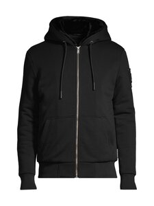 Moose Knuckles - Classic Bunny -hupullinen collegetakki - BLACK - 292 | Stockmann