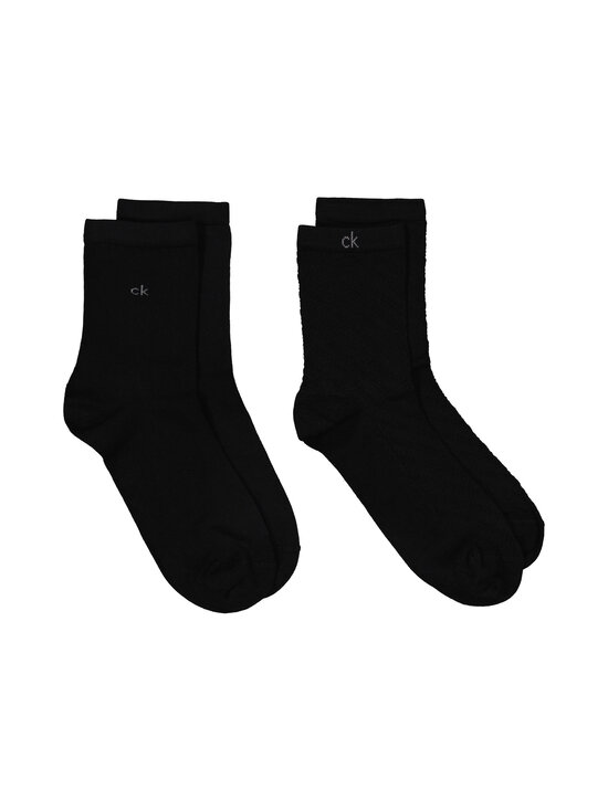 Calvin Klein - Short Structure -sukat 2-pack - 004 BLACK | Stockmann - photo 1