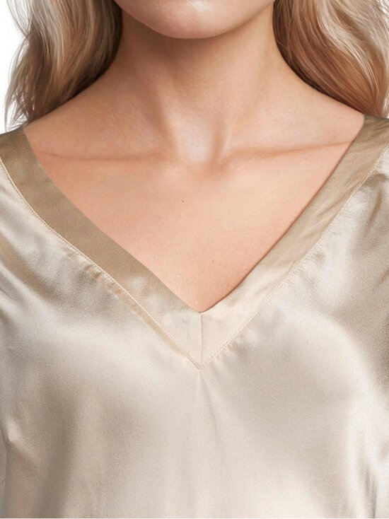 Stockmann Silk - Melinda- silkkiyöpaita lahjapakkauksessa - CHAMPAIGNE BEIGE | Stockmann - photo 4