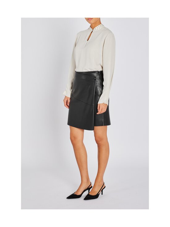 BRUUNS BAZAAR - VeganiBBVistina mākslīgās ādas svārki - BLACK | Stockmann - photo 3