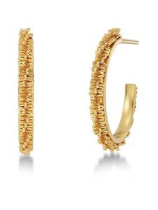 Edblad - Tinsel Thin Creoles XS Gold -korvakorut - GOLD | Stockmann