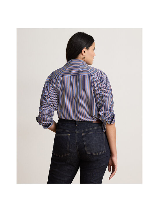 Lauren Ralph Lauren - Woven Sport -paitapusero - 001 NAVY/ORANGE MULTI | Stockmann - photo 2