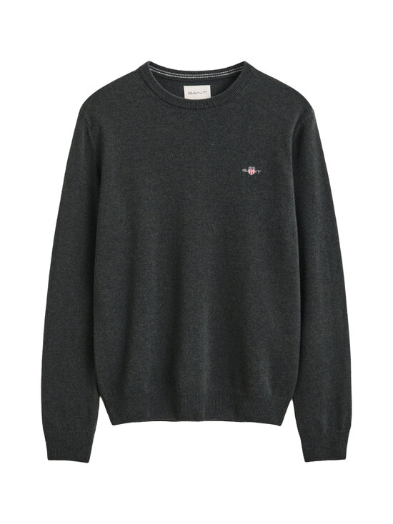 GANT - Superfine Lambswool C-neck -neule - 368 DARK MOSS GREEN | Stockmann - photo 1