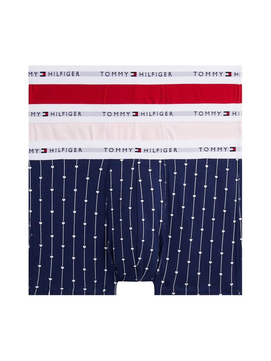 Tommy Hilfiger - Print-alushousut 3 kpl - 0TL HEART AOP/LIGHT PINK/MED RED | Stockmann - photo 1