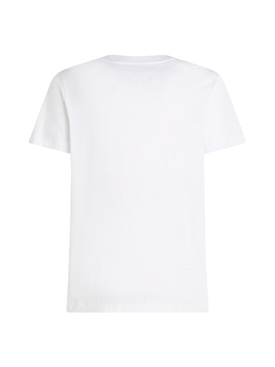Tommy Hilfiger - Essential Flag T-paita - YBR WHITE | Stockmann - photo 2