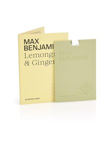 Max Benjamin - Lemongrass and Ginger aromātiskā kartīte - LIGHT YELLOW Max Benjamin - Lemongrass and Ginger aromātiskā kartīte - LIGHT YELLOW | Stockmann