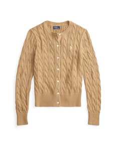 Polo Ralph Lauren - Palmikkoneuletakki - VINTAGE KHAKI | Stockmann