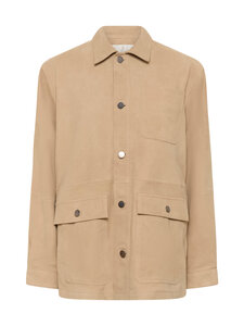 MY ESSENTIAL WARDROBE - OllyMW Suede -nahkatakki - 190 BROWN RICE | Stockmann