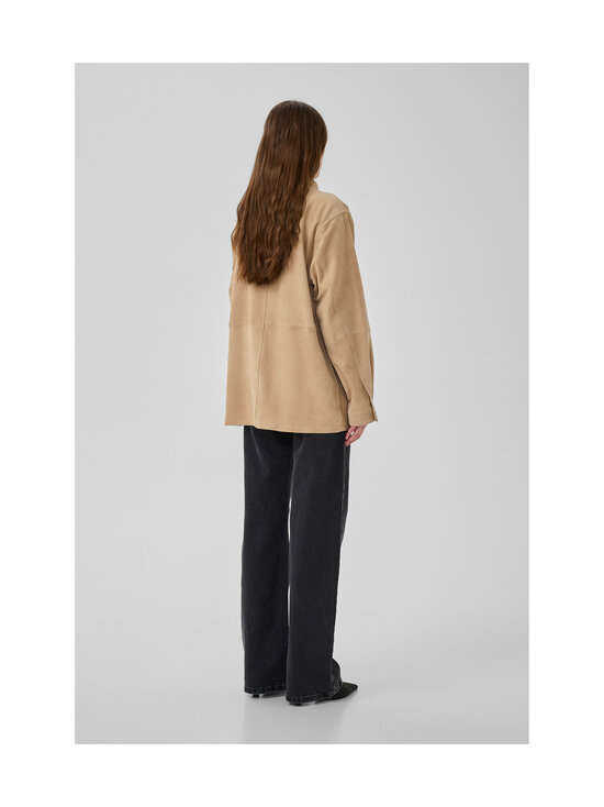 MY ESSENTIAL WARDROBE - OllyMW Suede -nahkatakki - 190 BROWN RICE | Stockmann - photo 4