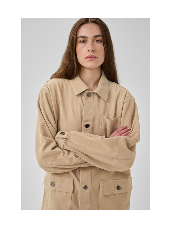 MY ESSENTIAL WARDROBE - OllyMW Suede -nahkatakki - 190 BROWN RICE | Stockmann - photo 6