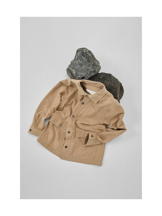 MY ESSENTIAL WARDROBE - OllyMW Suede -nahkatakki - 190 BROWN RICE | Stockmann - photo 8