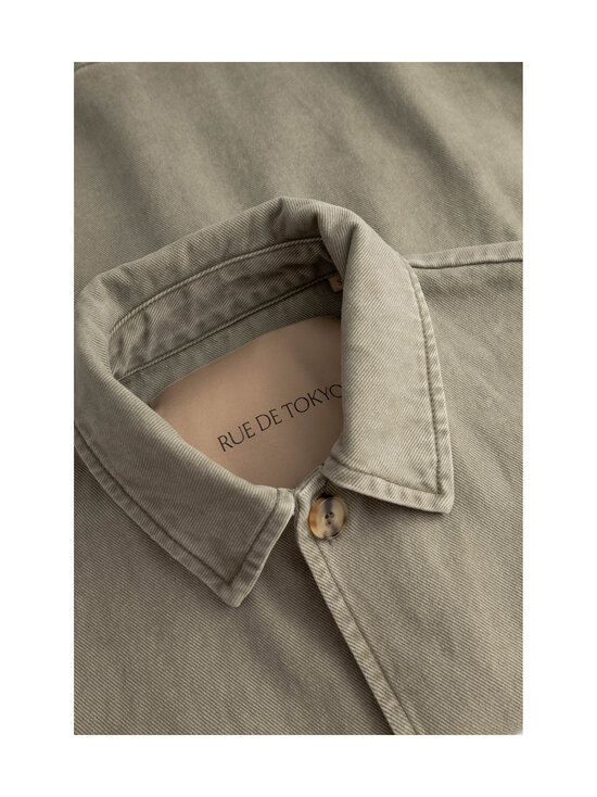 Rue de Tokyo - Cameron Faded Twill -kevyt takki - SAGE GREEN | Stockmann - photo 2