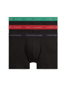 Tommy Hilfiger - Aluspüksid Brief bokserid, 3 paari - 05M B//ALASKAN GREEN/MED RED/BLACK | Stockmann