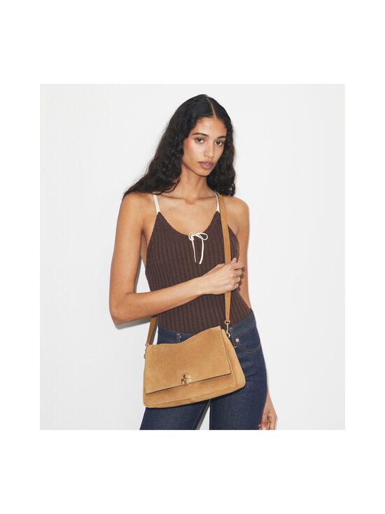 Tory Burch - Charlie Suede pleca soma - WILD TABACCO | Stockmann - photo 6