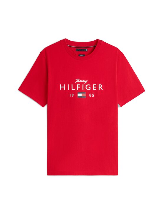 Tommy Hilfiger - Brand Love t-paita - XLD MEDIUM RED | Stockmann - photo 1