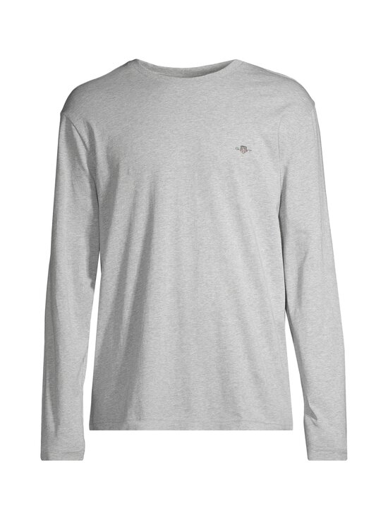 GANT - Regular shield t-paita - 93 GREY MELANGE | Stockmann - photo 1
