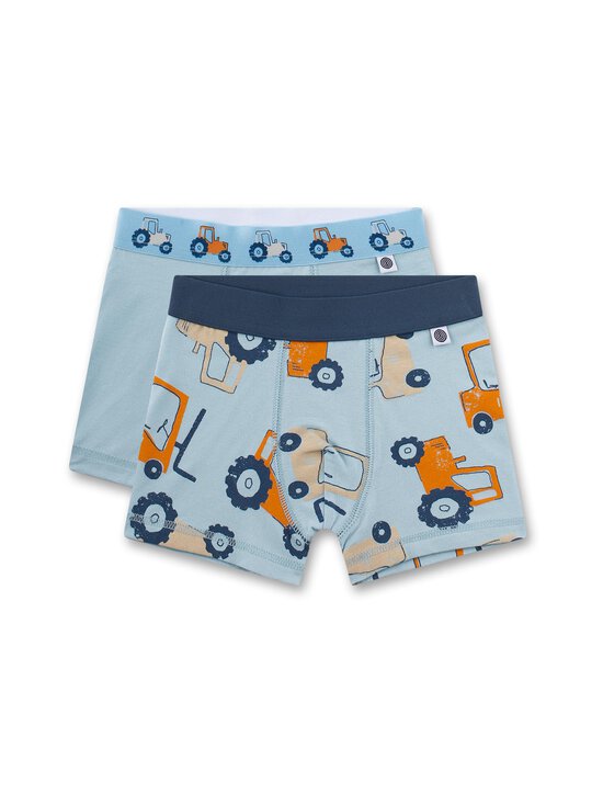 Sanetta - Tractor-bokserialushousut 2-pack - 50449 BLUE PALE - photo 1 Sanetta - Tractor-bokserialushousut 2-pack - 50449 BLUE PALE | Stockmann - photo 1