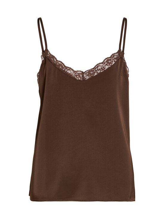 Vila - ViEnna Ravenna Lace -toppi - COFFEE BEAN | Stockmann - photo 1