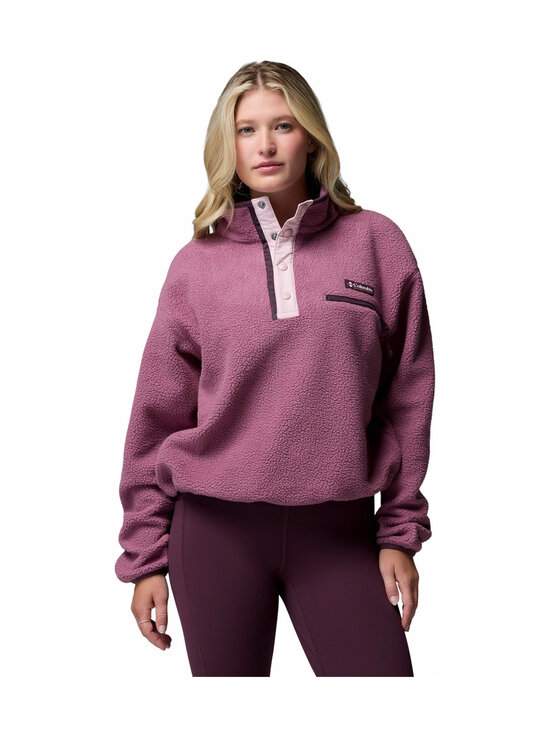 Columbia - Helvetia II Cropped Half Snap -fleecepaita - 552 ANTIQUE MAUVE, MINERAL PINK | Stockmann - photo 1