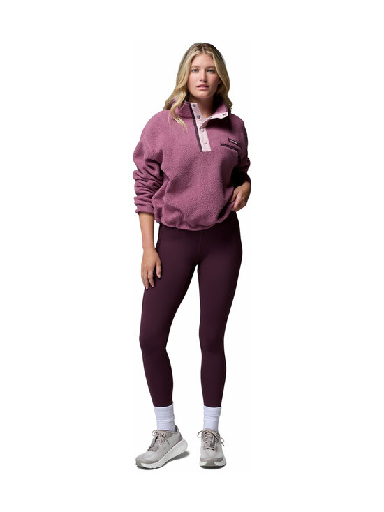 Columbia - Helvetia II Cropped Half Snap -fleecepaita - 552 ANTIQUE MAUVE, MINERAL PINK | Stockmann - photo 4
