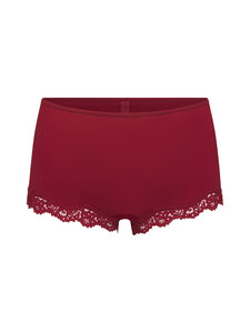 SKIMS - Fits Everybody Lace Boyshort -shortsialushousut - MERLOT | Stockmann