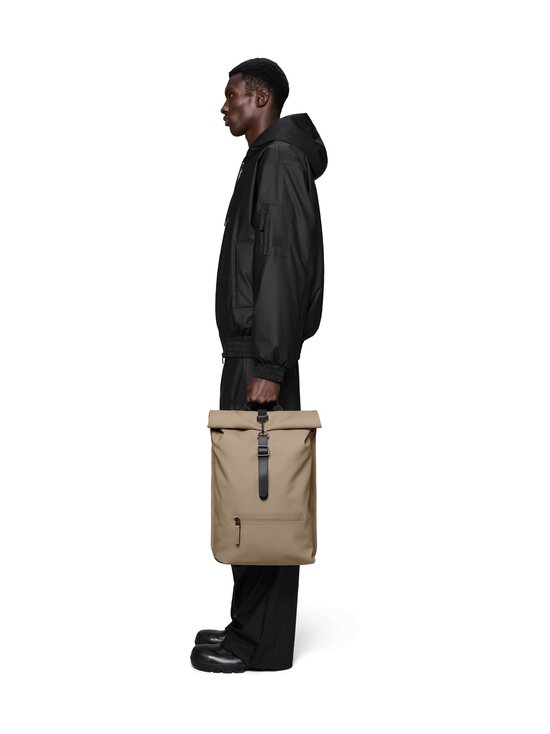 Rains - Rolltop Rucksack W3 mugursoma - 133 BEIGE | Stockmann - photo 5