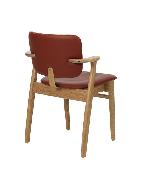 Artek - Domus-tuoli istuin- ja selkänojaverhoiltu Spectrum-nahka terracotta / lakattu tammi - BROWN | Stockmann - photo 2