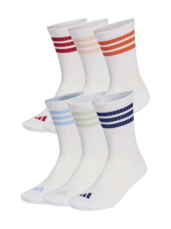 adidas Originals - 3S Ess C -sukat 6-pack - KE5493 WHITE/ACTMAR/FOXORA/ | Stockmann - photo 1