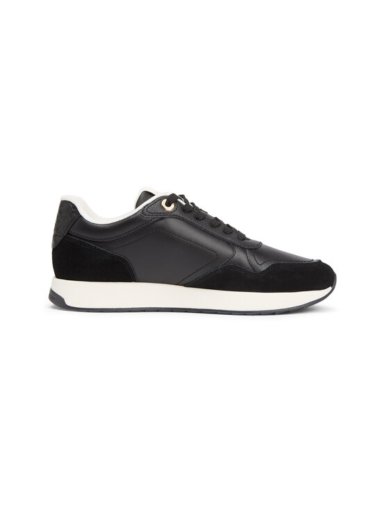 Tommy Hilfiger - Monogram Mix Material Runner -sneakerit - BDS BLACK | Stockmann - photo 1