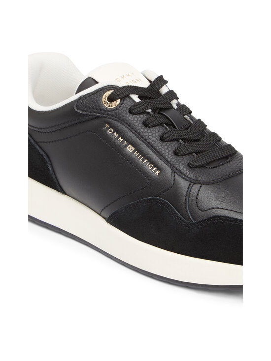 Tommy Hilfiger - Monogram Mix Material Runner -sneakerit - BDS BLACK | Stockmann - photo 5