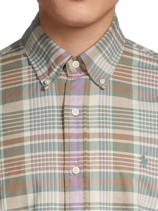Polo Ralph Lauren - Sporta rūtains krekls - 6815 KHAKI GREEN MULTI - photo 4 Polo Ralph Lauren - Sporta rūtains krekls - 6815 KHAKI GREEN MULTI | Stockmann - photo 4