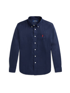 Polo Ralph Lauren - Sport lina krekls ar apkakli - NEWPORT NAVY | Stockmann