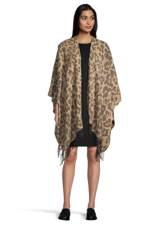 A+more - Ashlyn pončo 130 x 170 cm - TAN/BROWN | Stockmann - photo 2