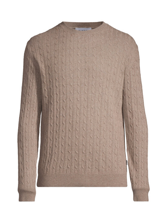 SAND Copenhagen - Iq Modern Fit -palmikkoneule - 240 LIGHT CAMEL | Stockmann - photo 1