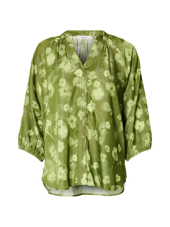 Selected - SlfGiona-Alberta-paitapusero - LINT AOP:FLOWER AOP | Stockmann - photo 1