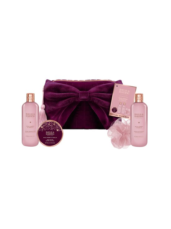 Baylis & Harding - Wild Cherry & Vanilla Luxury Wash Bag Gift Set -lahjapakkaus - NOCOL | Stockmann - photo 3