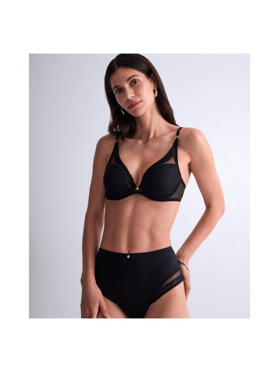 Aubade - Aubade Sheer Emotion Highwaisted Brief apakšbikses - BLACK | Stockmann - photo 2