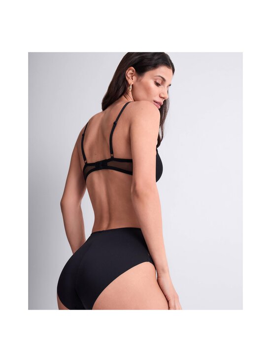 Aubade - Aubade Sheer Emotion Highwaisted Brief apakšbikses - BLACK | Stockmann - photo 3