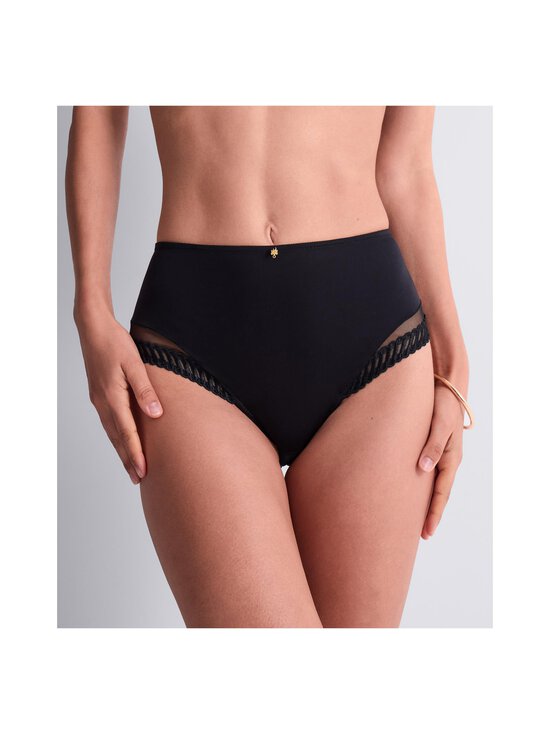 Aubade - Aubade Sheer Emotion Highwaisted Brief apakšbikses - BLACK | Stockmann - photo 4