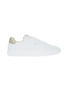 Tommy Hilfiger - Low Cut Lace-Up -sneakerit - X048 WHITE/PLATINUM | Stockmann