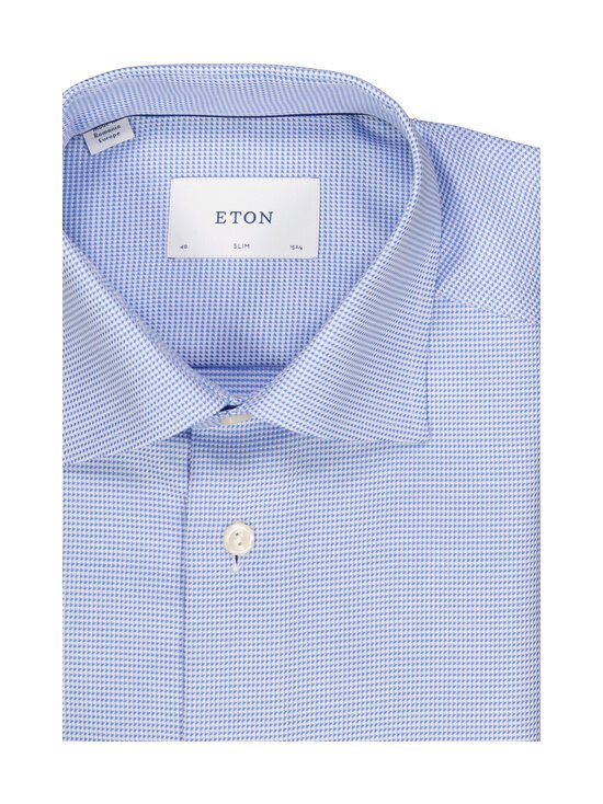 Eton - Slim Fit Semi Solid krekls ar apkakli - 22 LIGHT BLUE | Stockmann - photo 2
