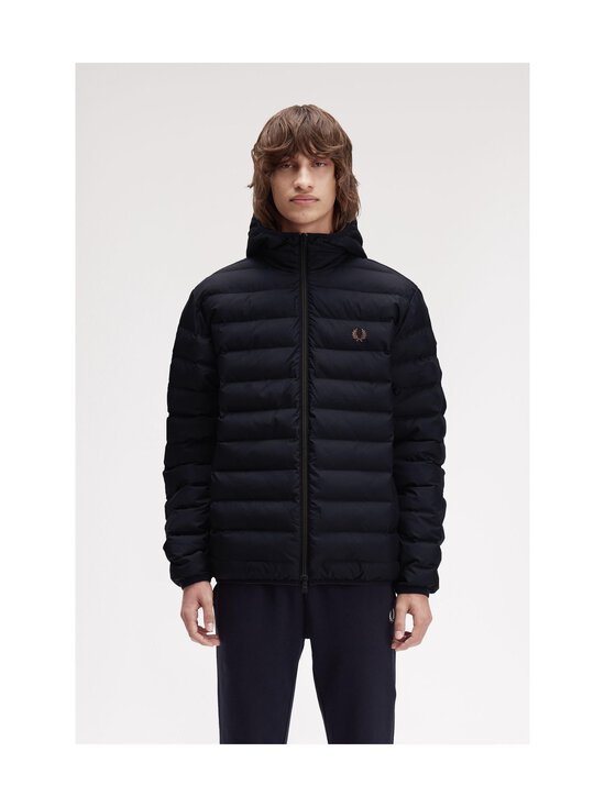 Fred Perry - Hooded Insulated -kevyttoppatakki - 184 BLACK - photo 4 Fred Perry - Hooded Insulated -kevyttoppatakki - 184 BLACK | Stockmann - photo 4