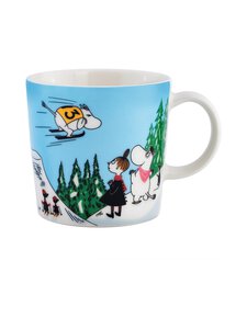 Moomin Arabia - Mäkihyppy krūze 0,3 l - BLUE-WHITE Moomin Arabia - Mäkihyppy krūze 0,3 l - BLUE-WHITE | Stockmann