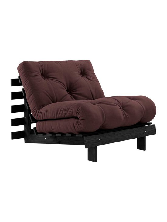 Karup - Roots-futonnojatuoli brown/musta - BROWN | Stockmann - photo 1