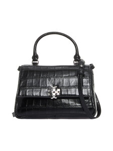 Tory Burch - Rahakott-kott Charlie Embossed Croc Top Handle Chain - 001 BLACK | Stockmann