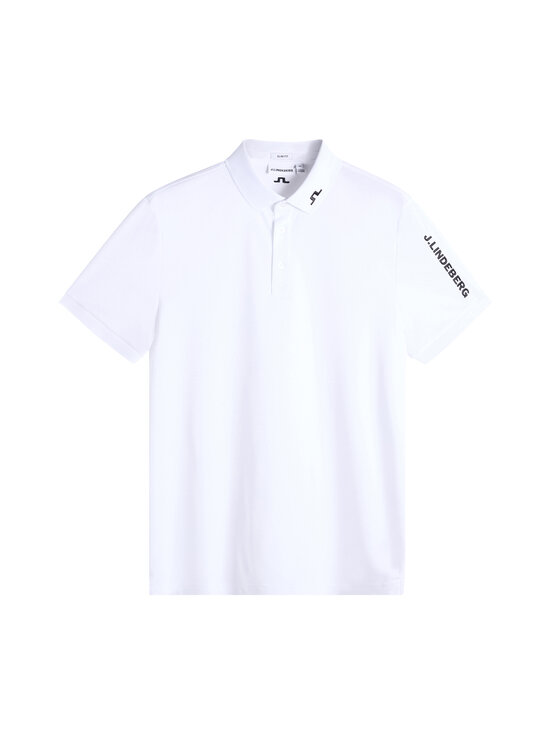 J.Lindeberg - Tour Tech Slim Fit -pikeepaita - 0000 WHITE | Stockmann - photo 1